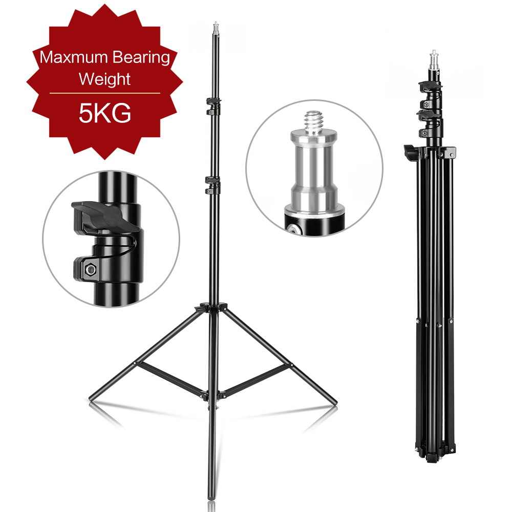 Photography Umbrella Lighting Kit - حامل ثلاثي القوائم للتصوير الفوتوغرافي بطول