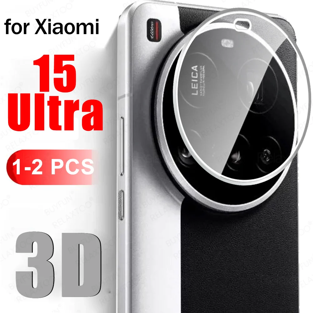 Photography Kit Xiaomi 15 Ultra - 1-2 قطعة ثلاثية الأبعاد منحني HD