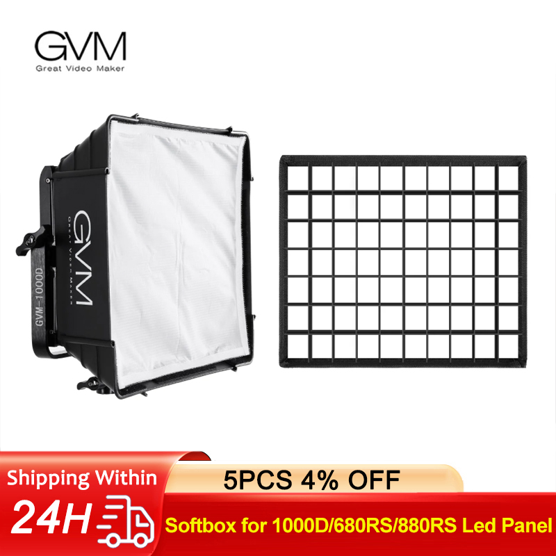 Video Led Light Panel - موزع ضوء سوفت بوكس من GVM