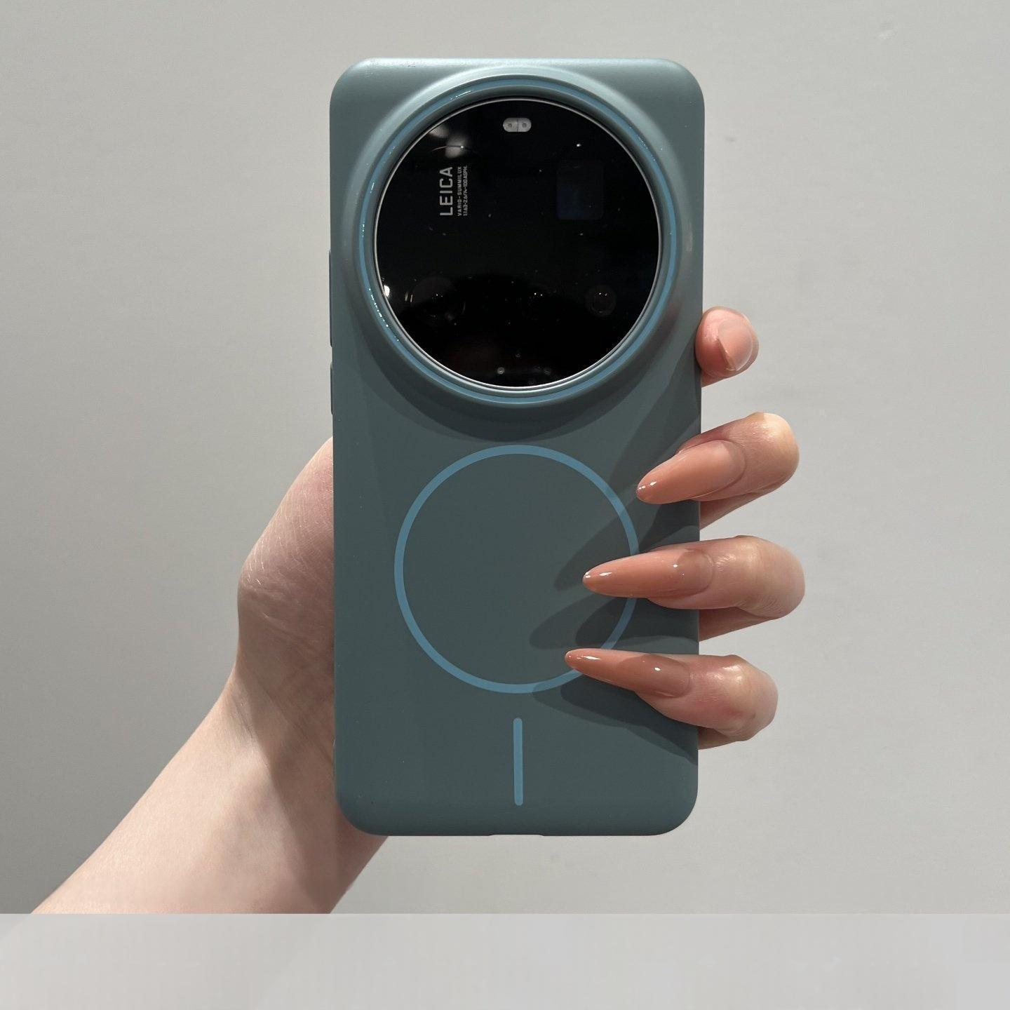 Photography Kit Xiaomi 15 Ultra - غطاء فاخر ناعم دائري مغناطيسي مصقول