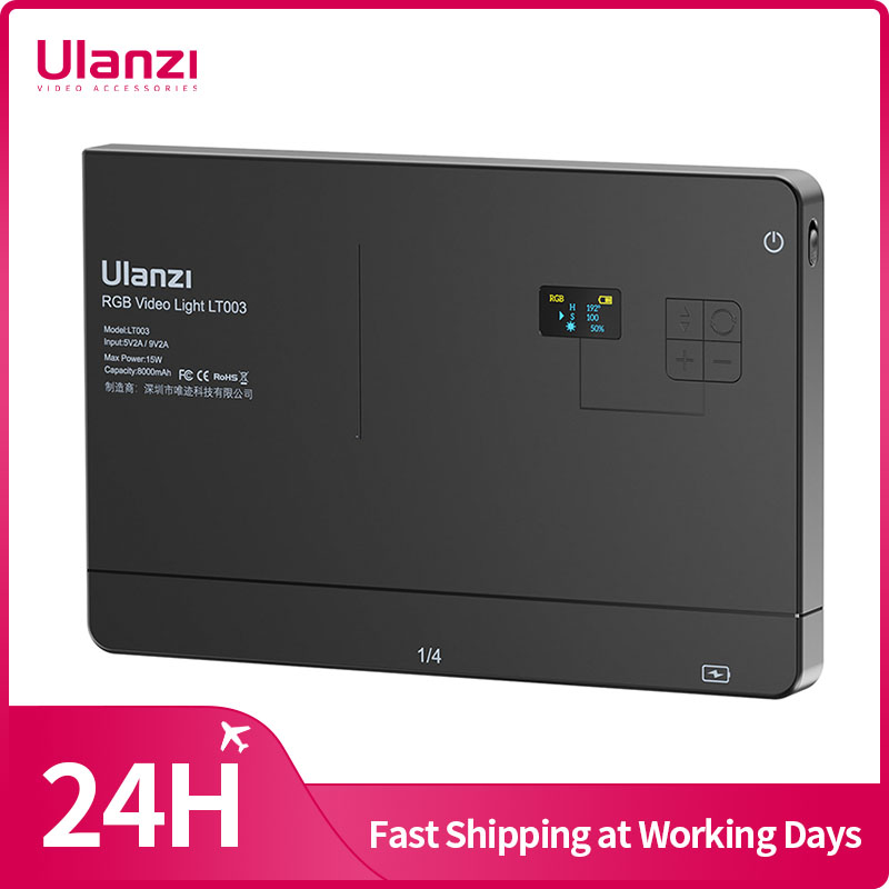 Video Led Light Panel - Ulanzi LT003 15W RGB Video Light