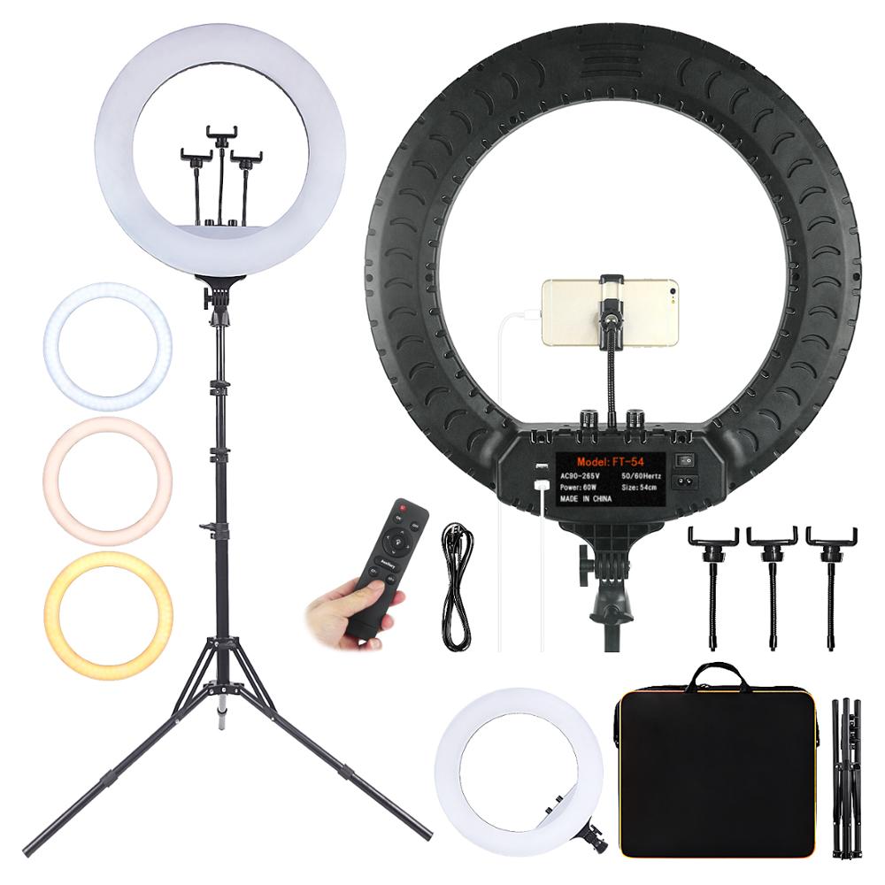 Photography Umbrella Lighting Kit - مصباح حلقي LED من Fusitu FT-54