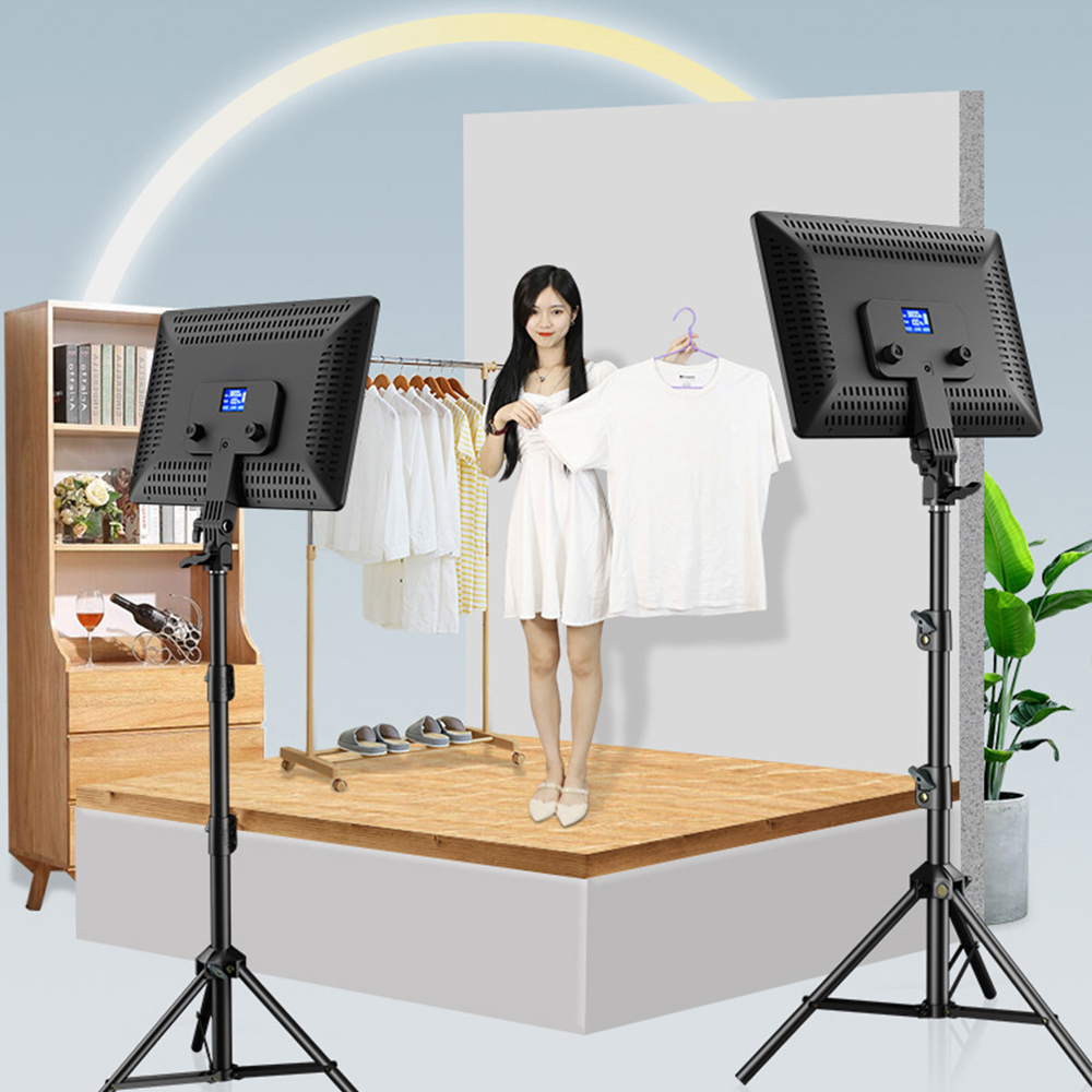 10/14 بوصة LED الفيديو الضوئي  - مراجعة Video Led Light Panel وسعره