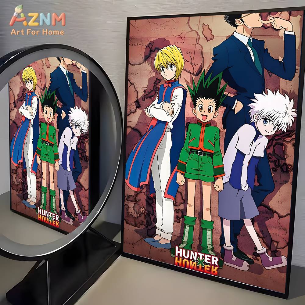 ملصق فني ياباني أنيمي هنتر إكس - مراجعة Photography Anime وسعره