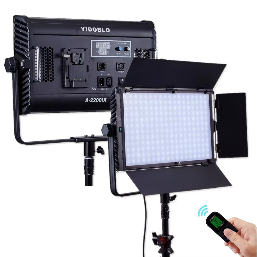 ضوء فيديو صيني Yidoblo A-2200I - مراجعة Video Led Light Panel وسعره