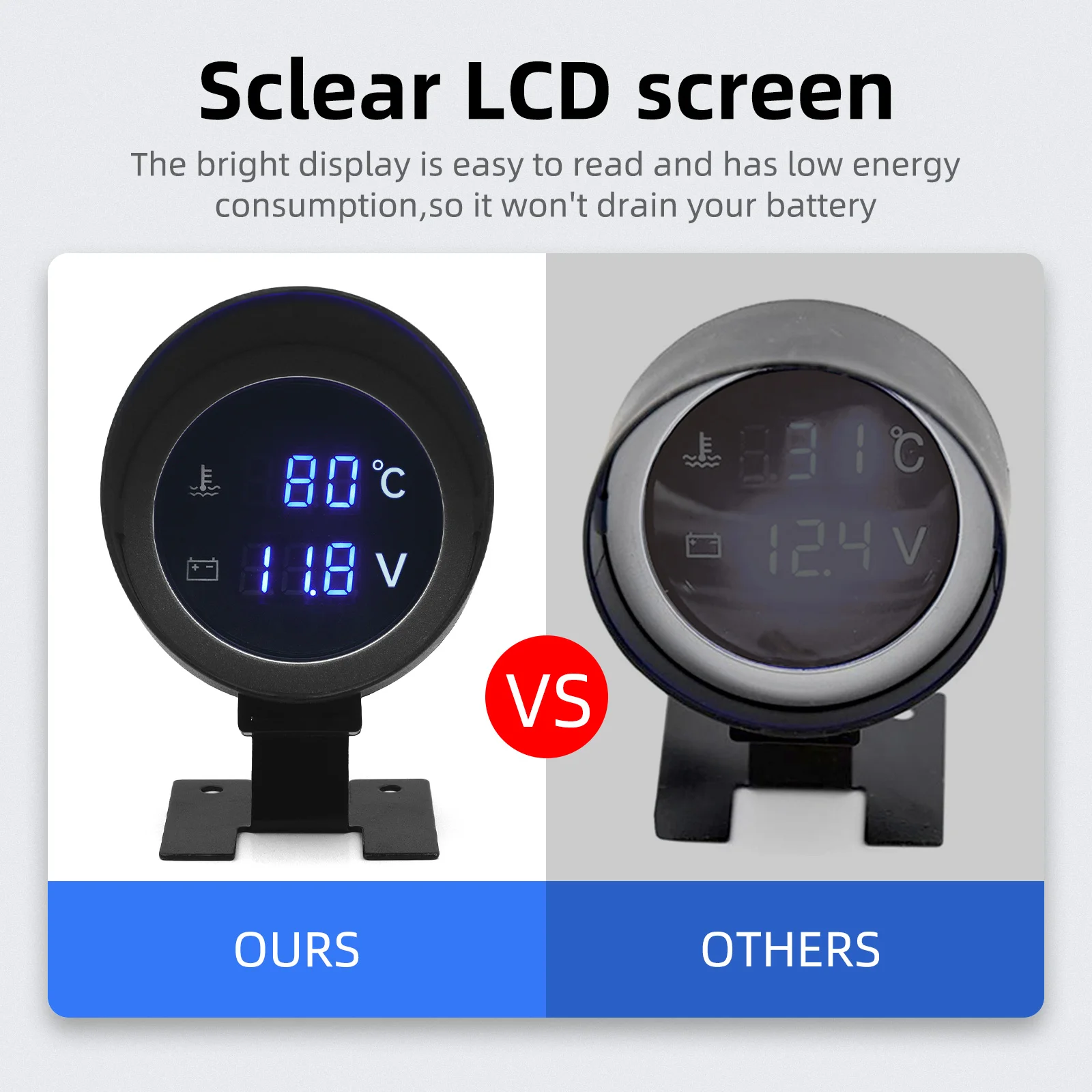 مقياس حرارة رقمي LED للسيارات  - مراجعة Light Meter Incident وسعره