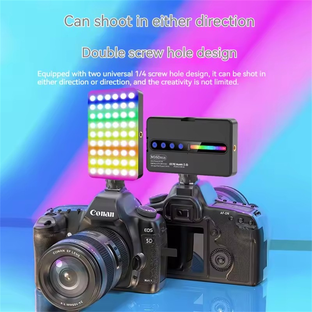 LED RGB ضوء الكاميرا كامل اللو - مراجعة Video Led Light Panel وسعره