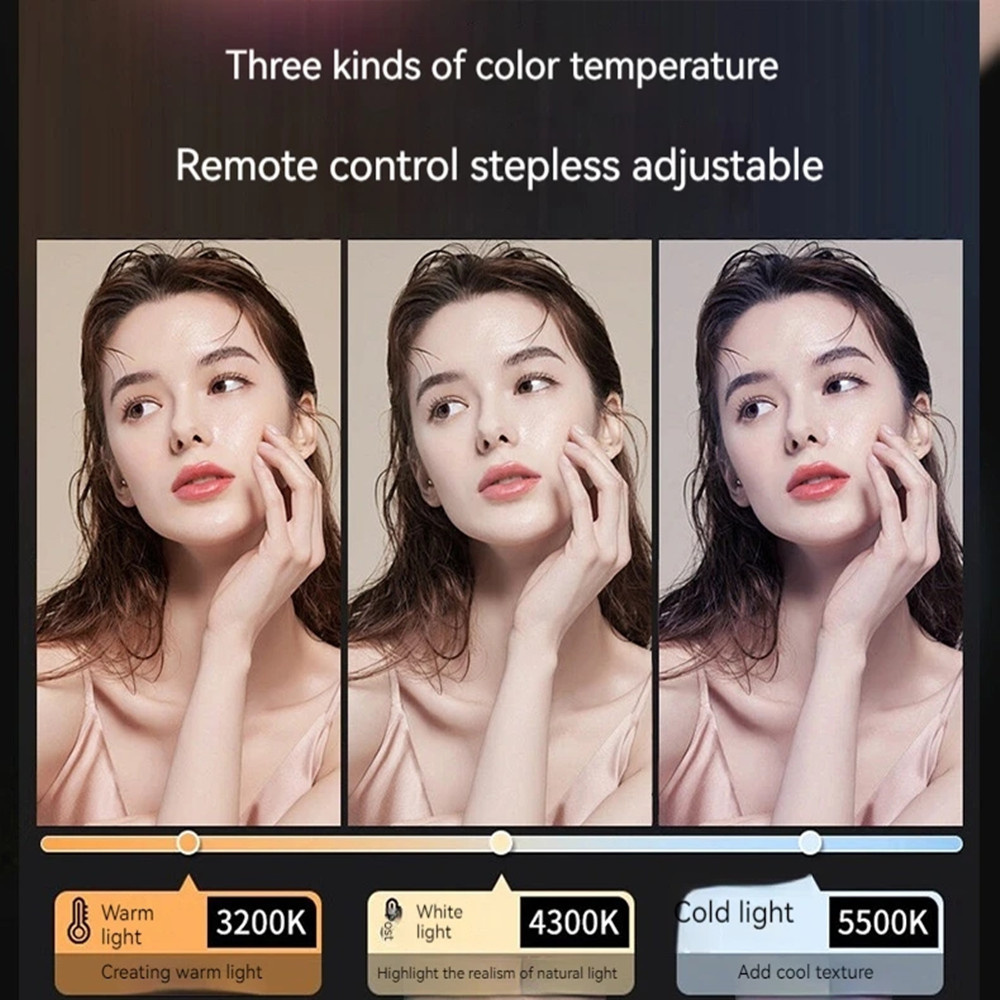 LED RGB ضوء الكاميرا كامل اللو - مراجعة Video Led Light Panel وسعره