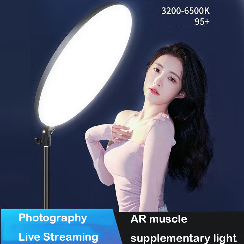 45 سنتيمتر كبيرة الحجم LED الف - مراجعة Photography Umbrella Lighting Kit وسعره
