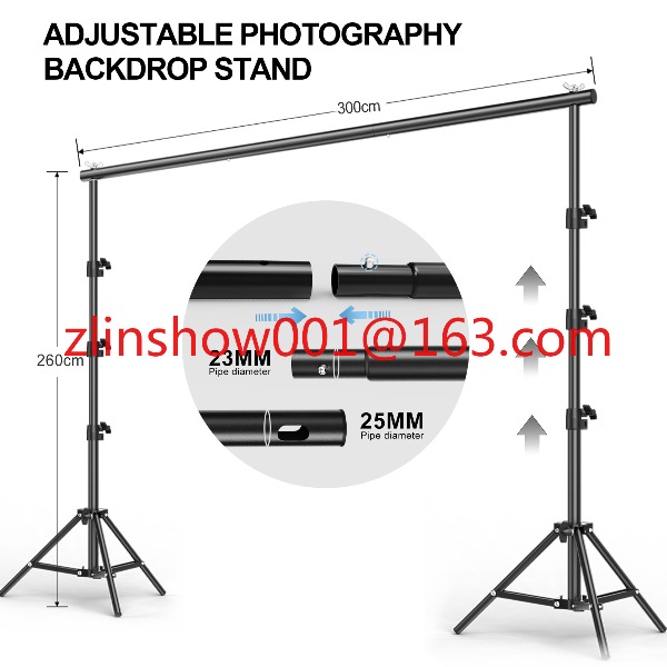 معدات استوديو الصور 2.6*3 م/2* - مراجعة Photography Umbrella Lighting Kit وسعره