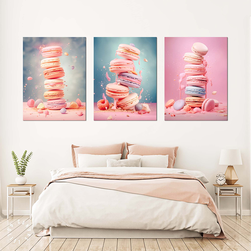 ملصقات وطباعات ماكارون وآيس كر - مراجعة Photography Of Food وسعره