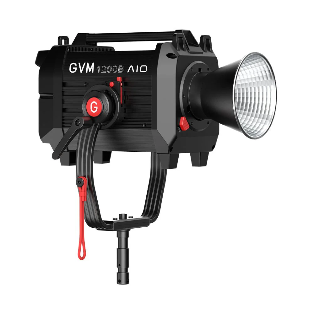 ضوء LED مستمر GVM SD1200B AIO  - مراجعة Photography Videos وسعره