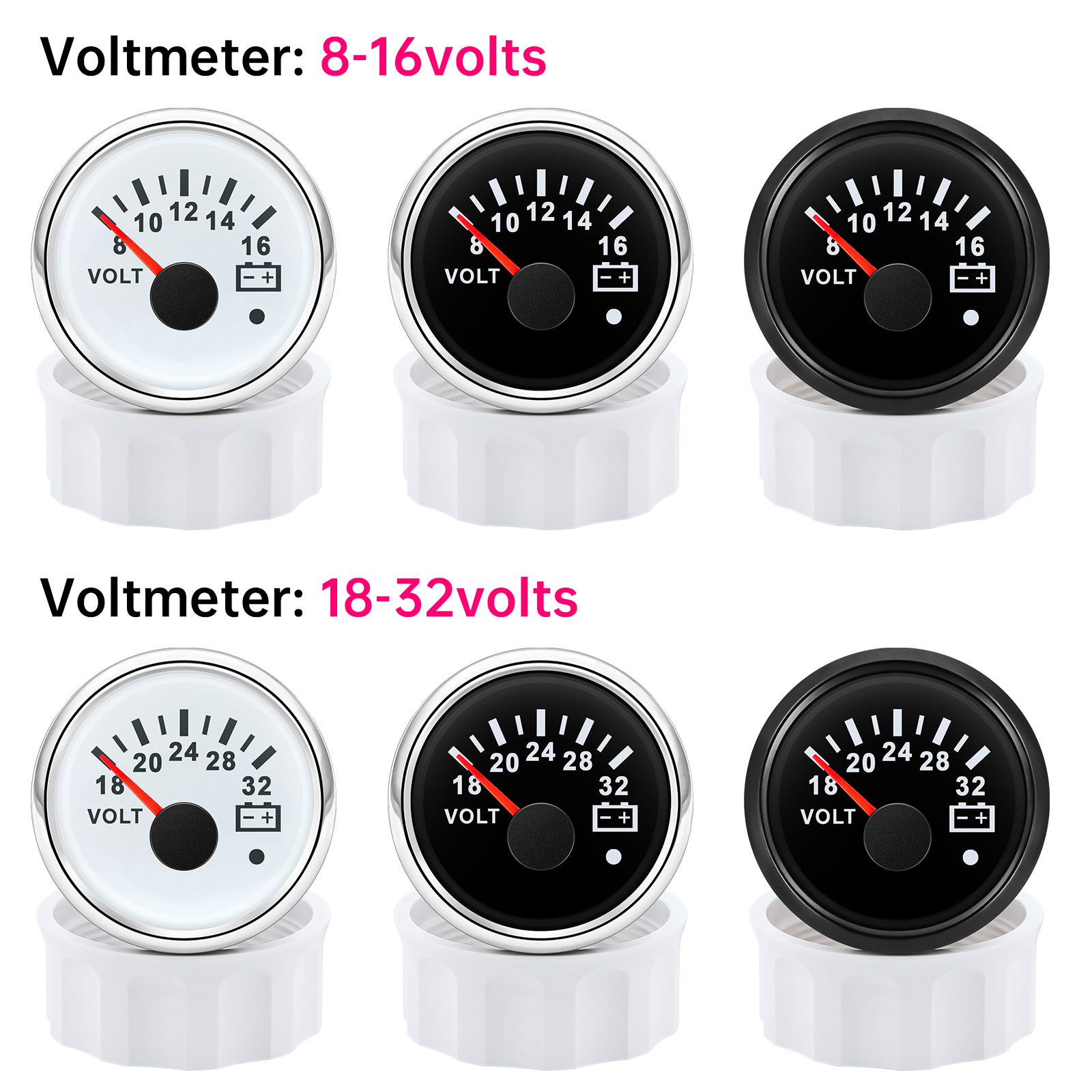52 مللي متر الفولتميتر 7 ألوان - مراجعة Light Meter Incident وسعره