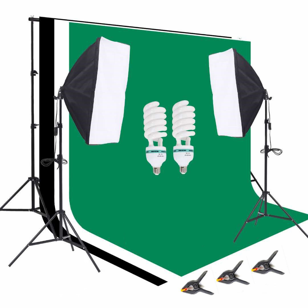 معدات استوديو التصوير الفوتوغر - مراجعة Photography Umbrella Lighting Kit وسعره