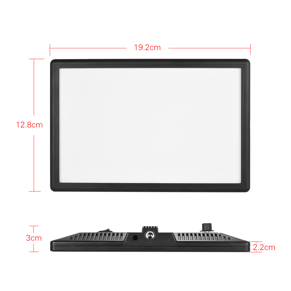 ضوء فيديو LED ثنائي اللون وقاب - مراجعة Video Led Light Panel وسعره