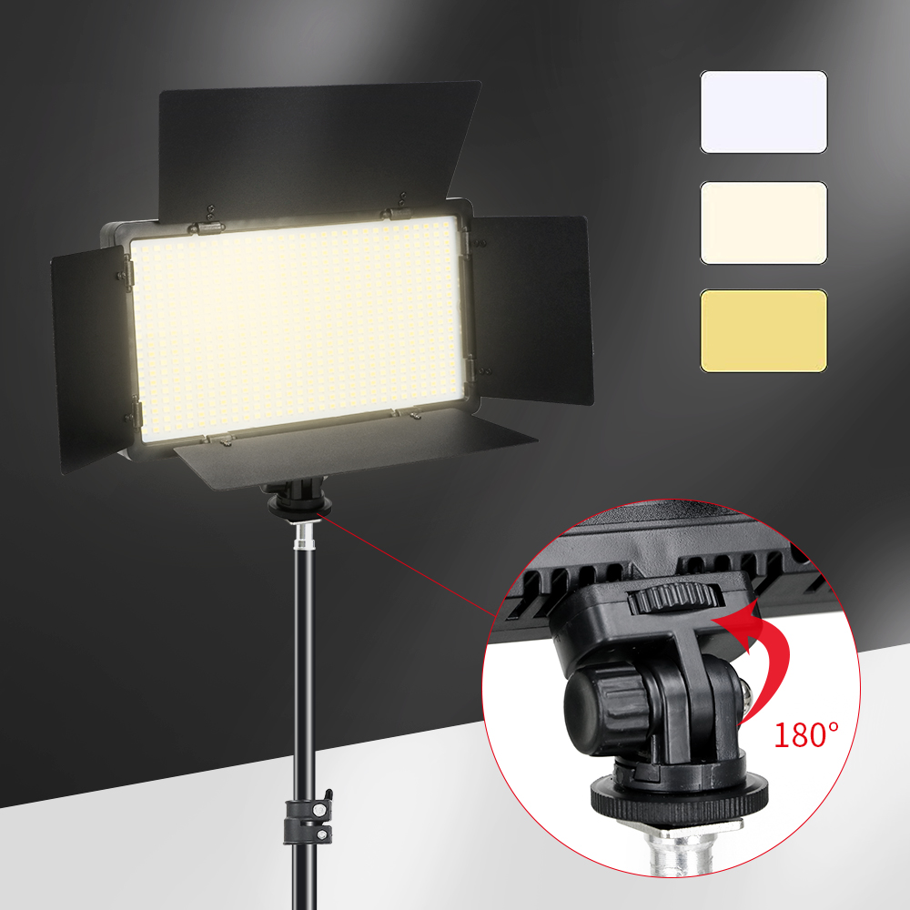 40 واط Led الفيديو الضوئي لوحة - مراجعة Video Led Light Panel وسعره