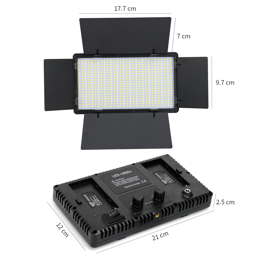 40 واط Led الفيديو الضوئي لوحة - مراجعة Video Led Light Panel وسعره